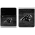 NFL Carolina Panthers Black & White Galaxy Z Flip4 5G Skin